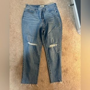Madewell Curvy perfect vintage jeans